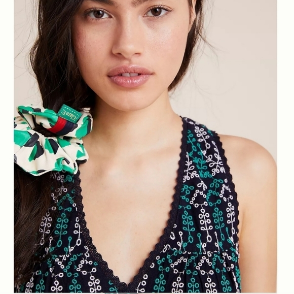 Maeve Anthropologie Cammie Embroidered Peplum Top - Picture 3 of 10